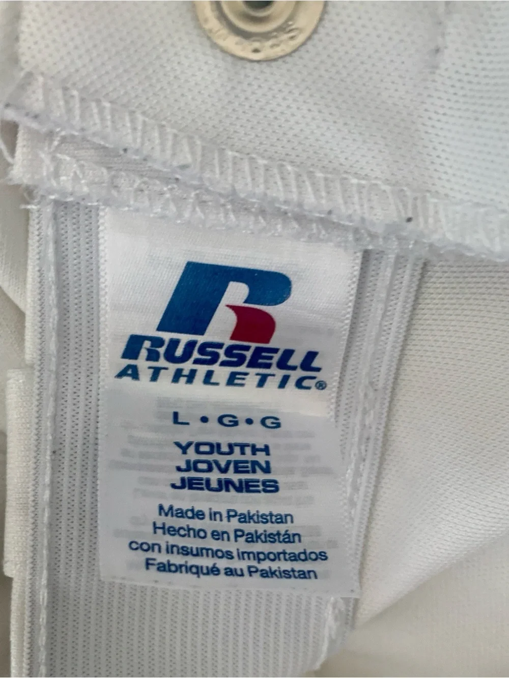 Russell Athletic White Sports Pants